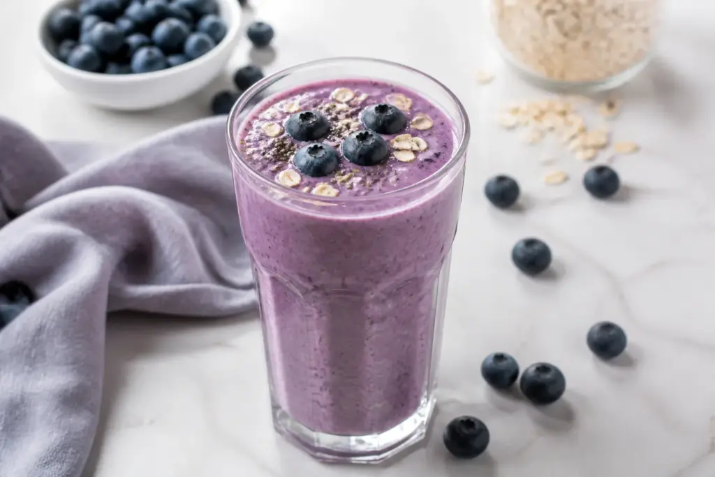 Blueberry Breakfast Smoothie – Simple, Bright, and Ready in Minutes