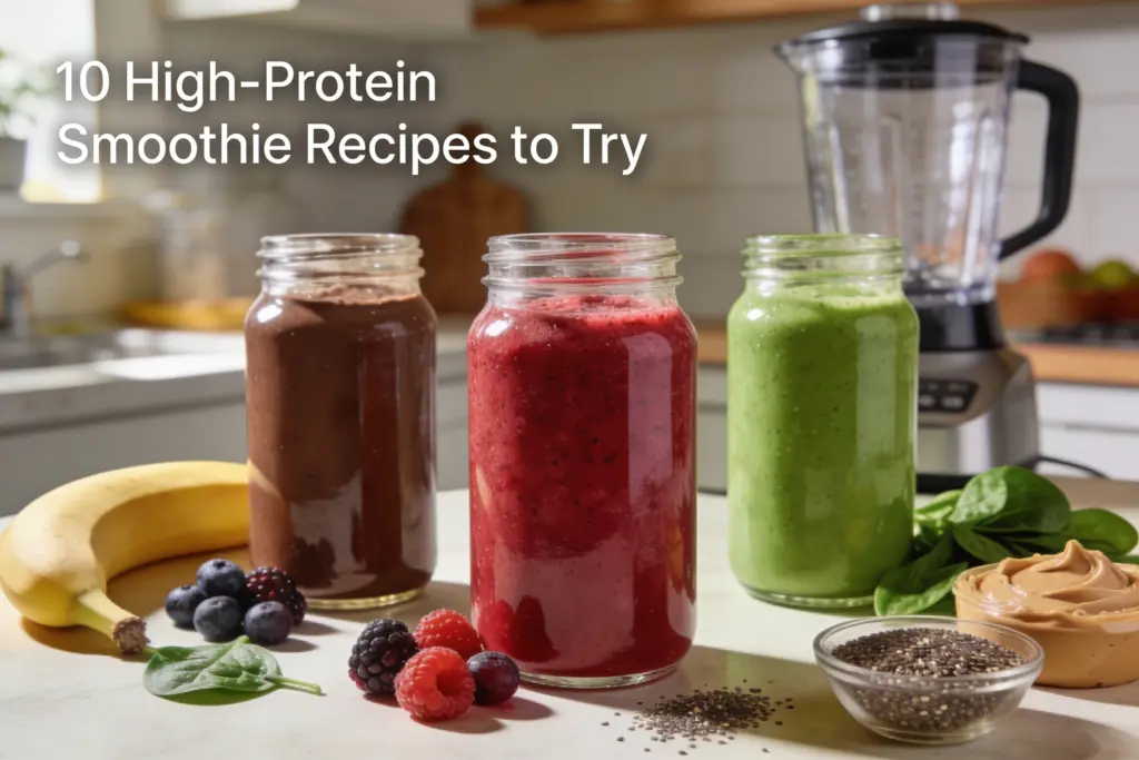 10 High-Protein Smoothie Recipes to Try