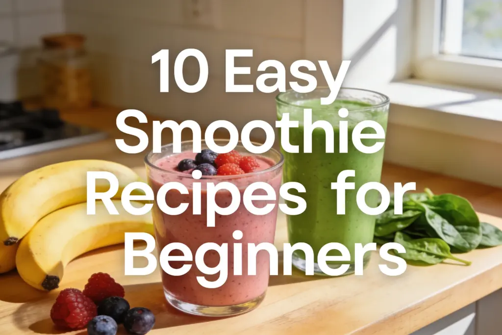 10 Easy Smoothie Recipes for Beginners